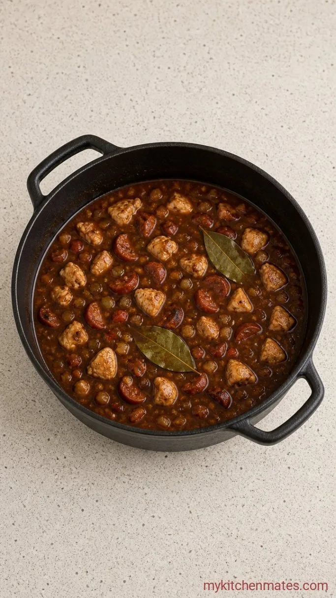 Step 5: Simmer the Gumbo