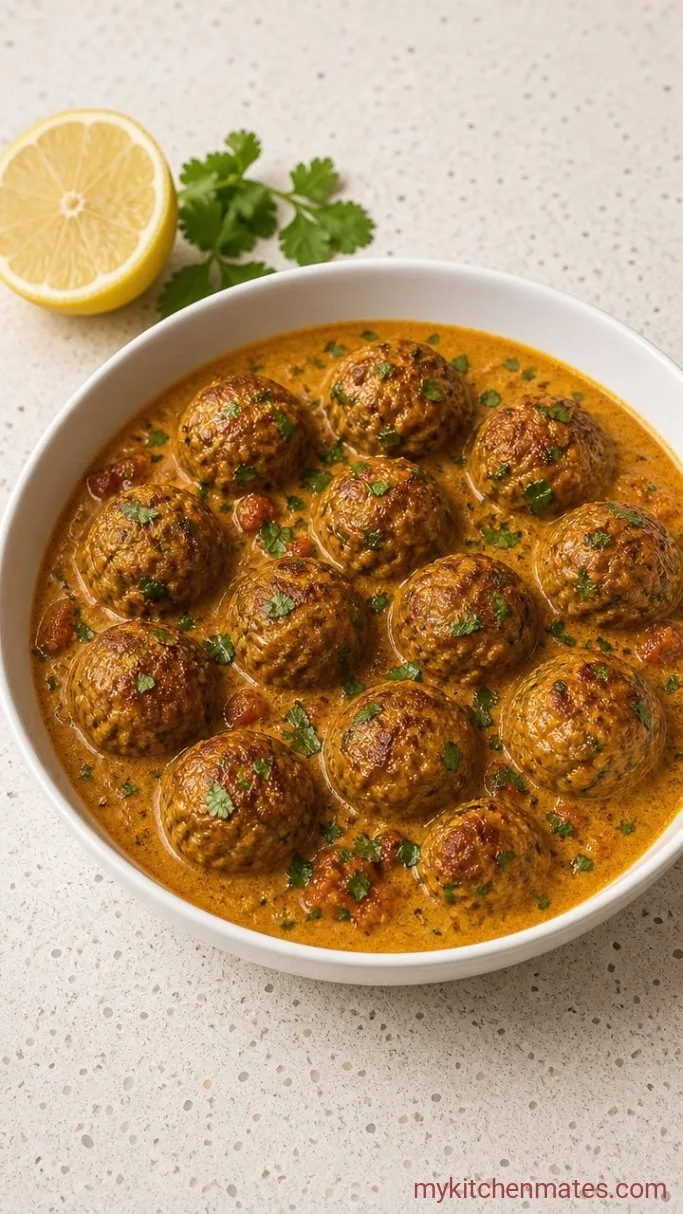 Step 5: Simmer the Kofta and Serve