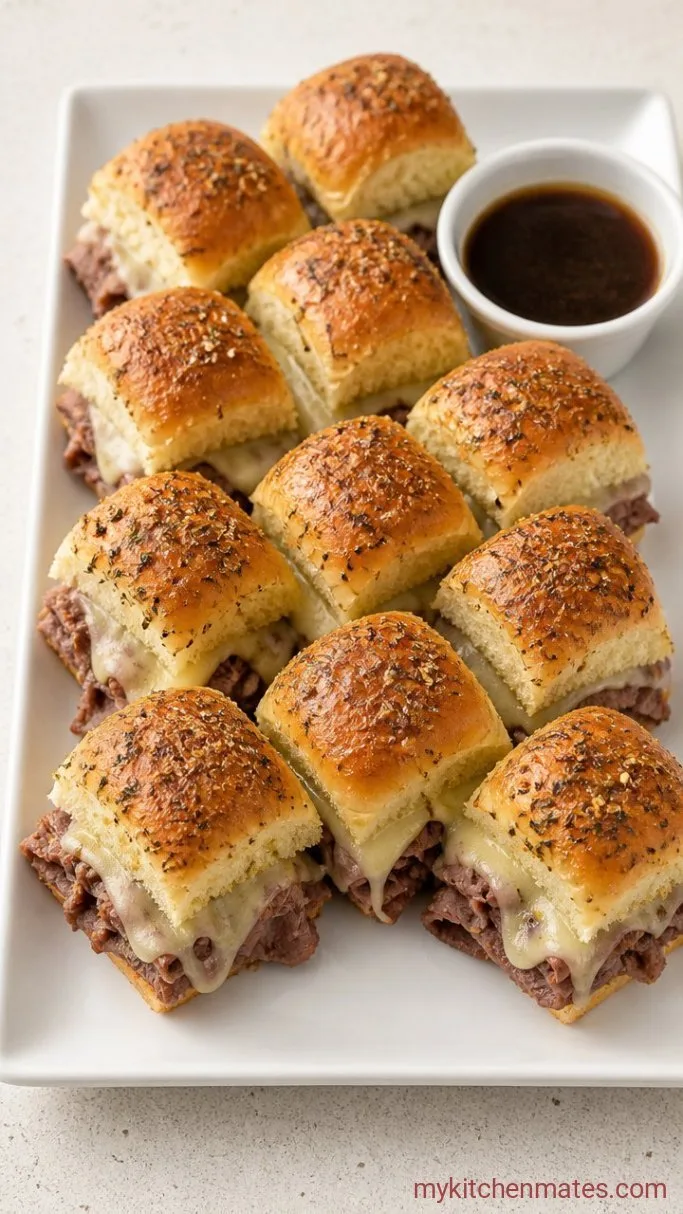 Step 5: Slice and Serve with Warm Au Jus