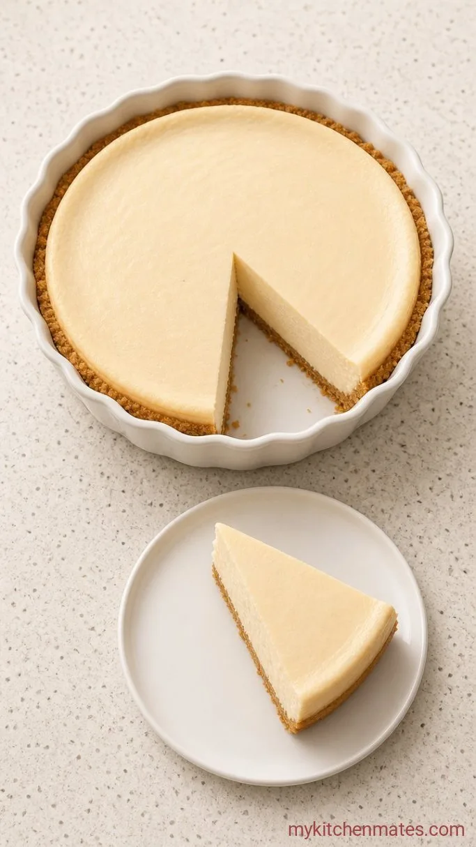 No-Bake Woolworth Cheesecake Recipe Step 5: Slice and Serve