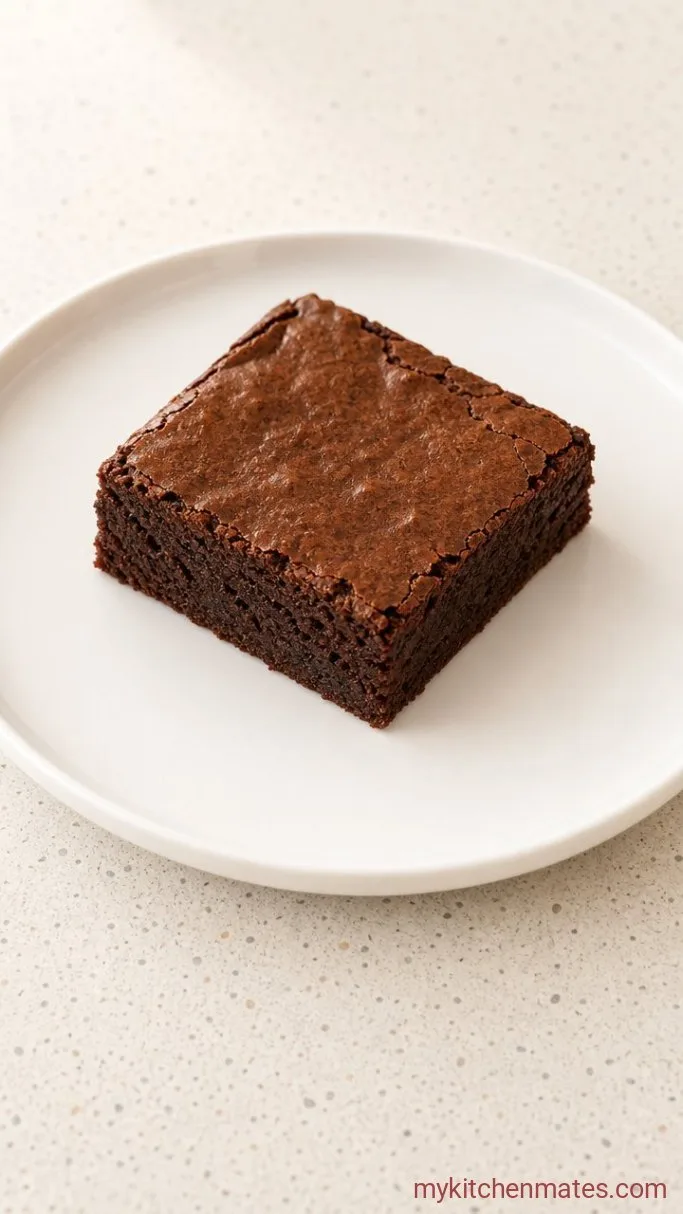 Extra-Fudgy Brownie Fudge Cake (One Bowl) Step 5: Slice and Serve