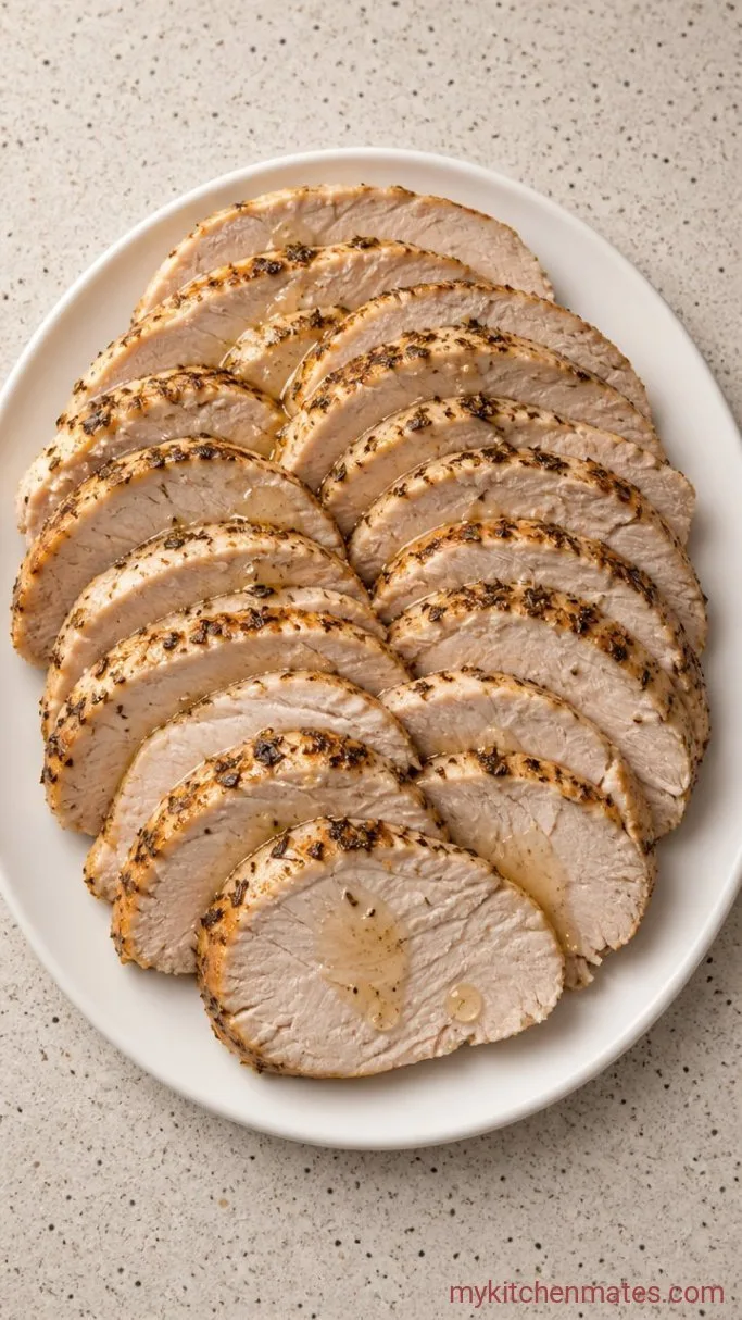 Tender Crockpot Butterball Turkey Breast (No Drying Out) Step 5: Slice and Serve