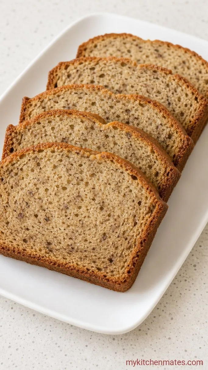 Applesauce Banana Bread That Stays Moist for Days Step 5: Slice and Serve