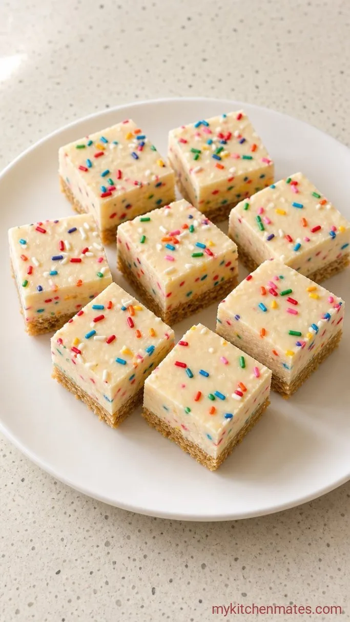 5-Ingredient Sugar Cookie Fudge Step 5: Slice and Serve