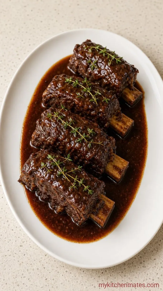Instant Pot Beef Short Ribs (Tender in Under an Hour) Step 5: Spoon Over the Sauce and Serve