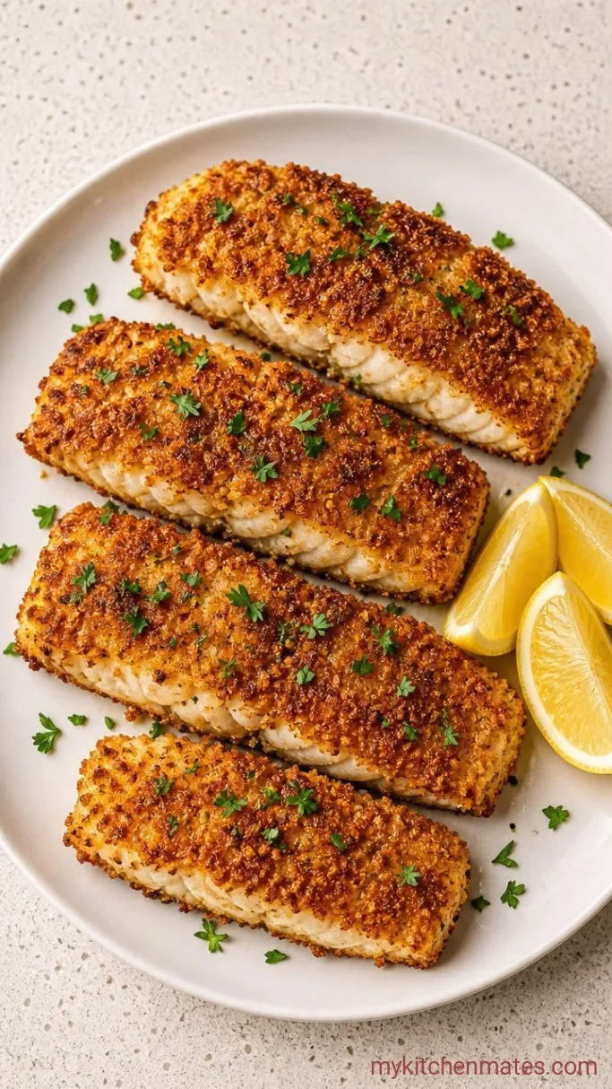 Crispy Baked Panko Crusted Cod Step 5: Squeeze and Serve