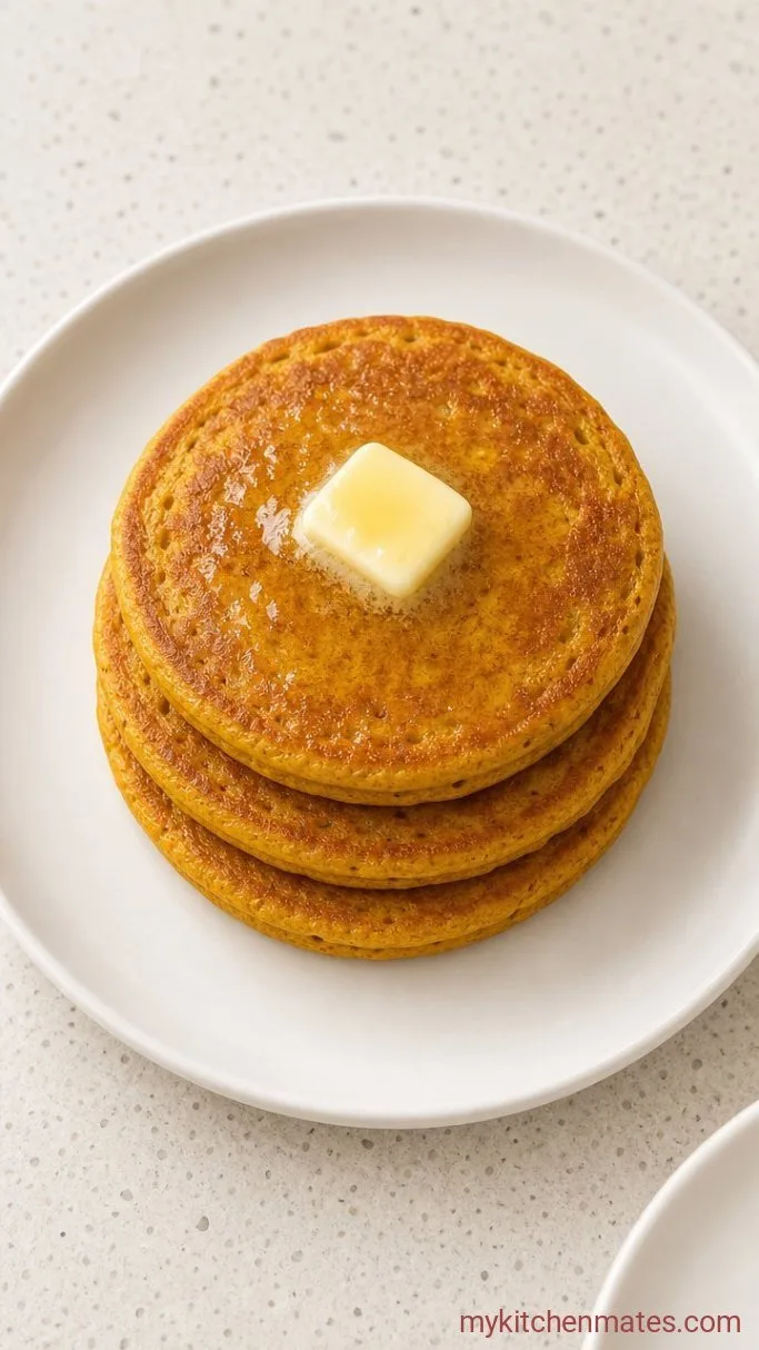 Fluffy Gluten Free Pumpkin Pancakes Step 5: Stack and Serve