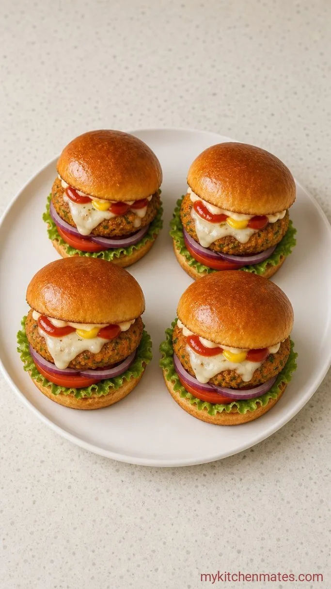 Step 5: Stack the Burgers