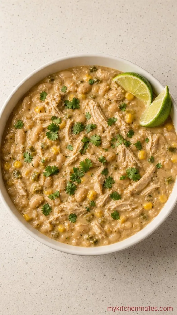 High Protein White Chicken Chili (Stovetop, 40 Minutes) Step 5: Stir in the Lime and Serve