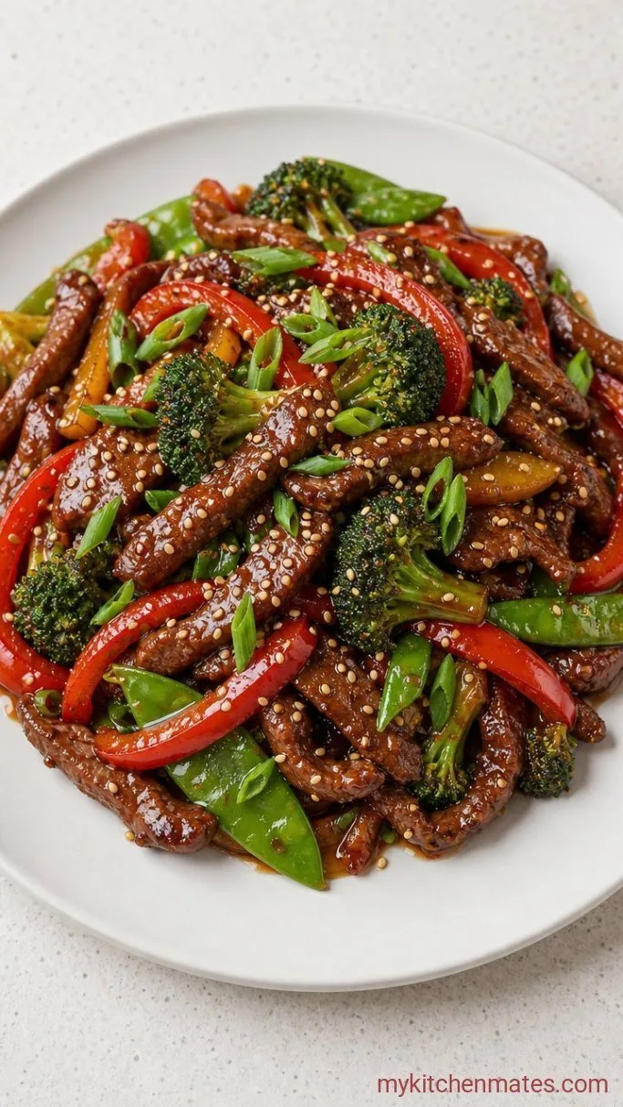 20-Minute Asian Beef Stir Fry Step 5: Toss and Serve