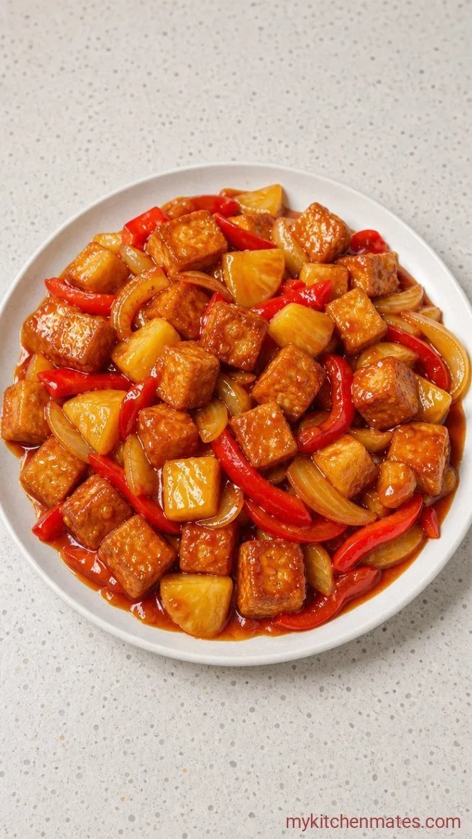 Crispy Sweet and Sour Tofu (Ready in 30 Minutes) Step 5: Toss and Serve