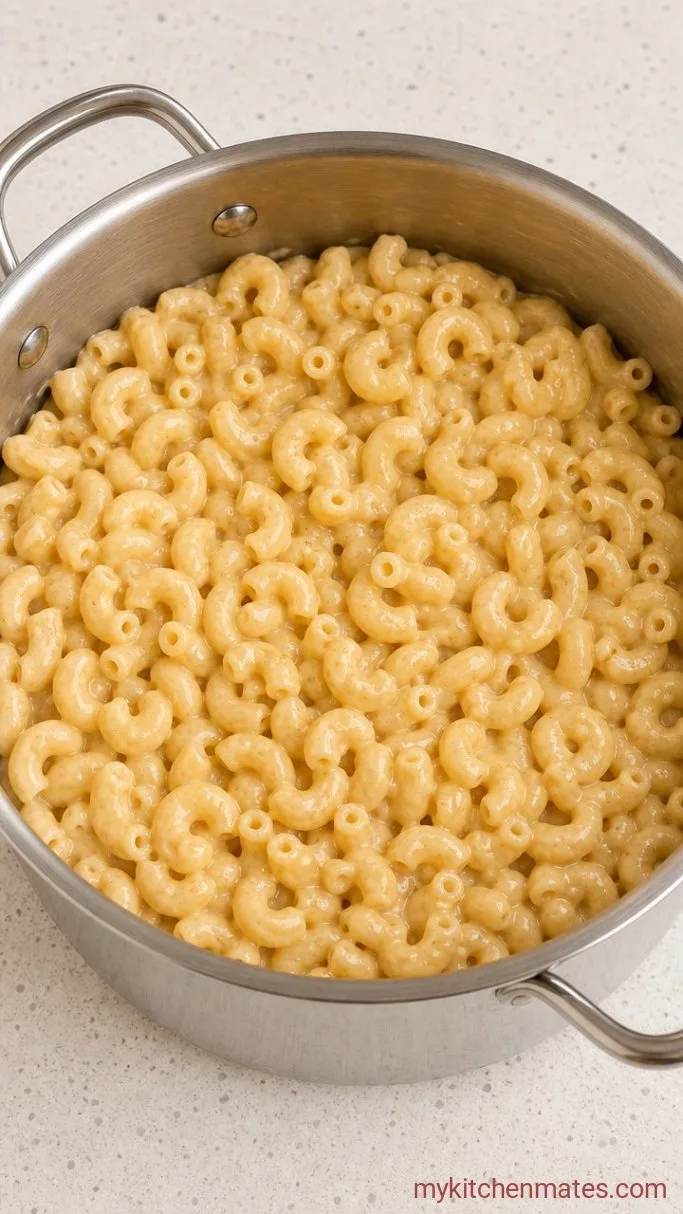 Creamy Gluten-Free Dairy-Free Mac and Cheese Step 5: Toss the Pasta and Sauce