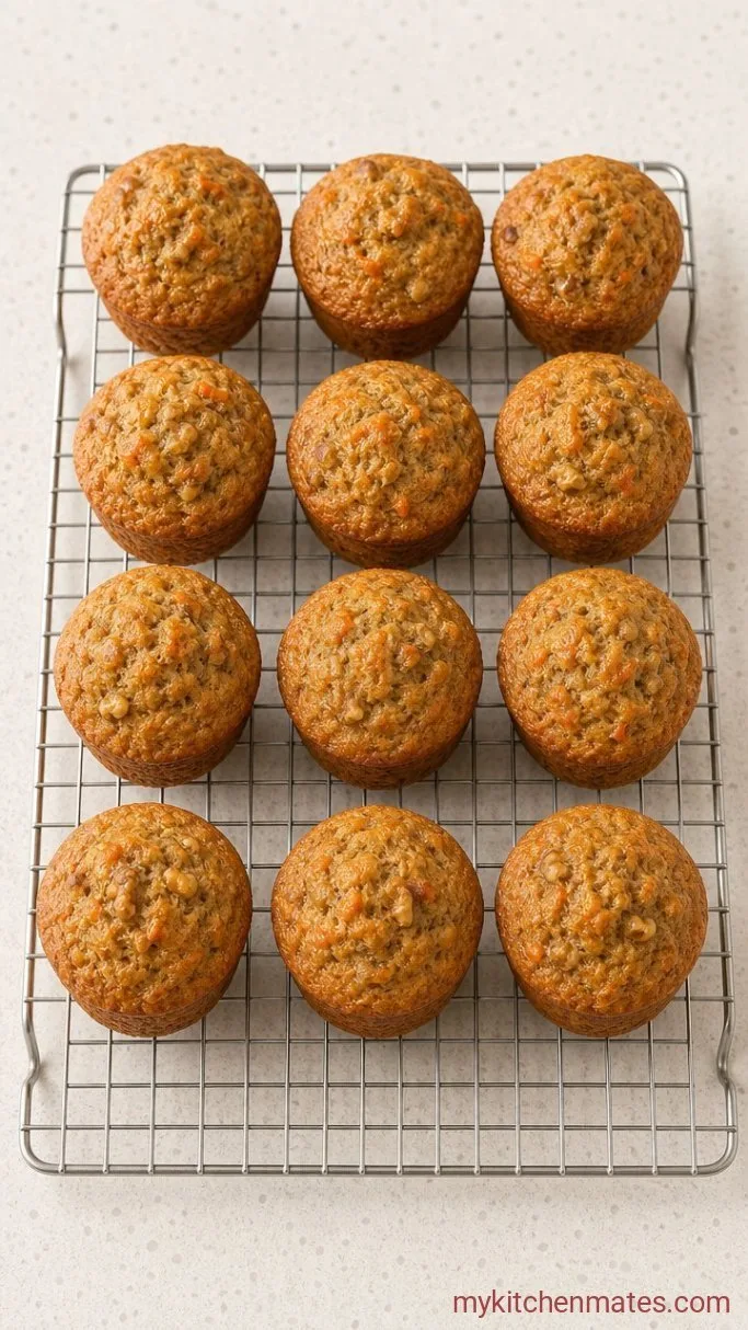 Moist Carrot Cake Muffins (One Bowl, 30 Minutes) Step 5: Turn Out and Cool