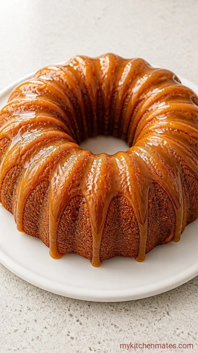 Step 5: Turn Out and Glaze the Cake
