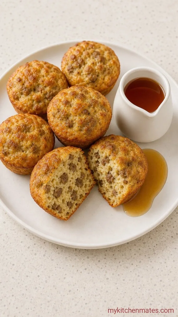 Quick Sausage Pancake Muffins (Make-Ahead Breakfast) Step 5: Turn Out and Serve
