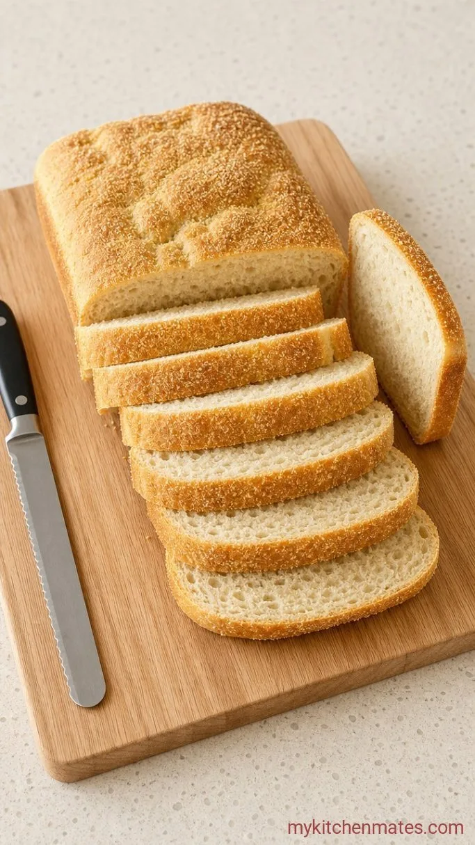 Step 5: Turn Out and Slice the Warm Bread