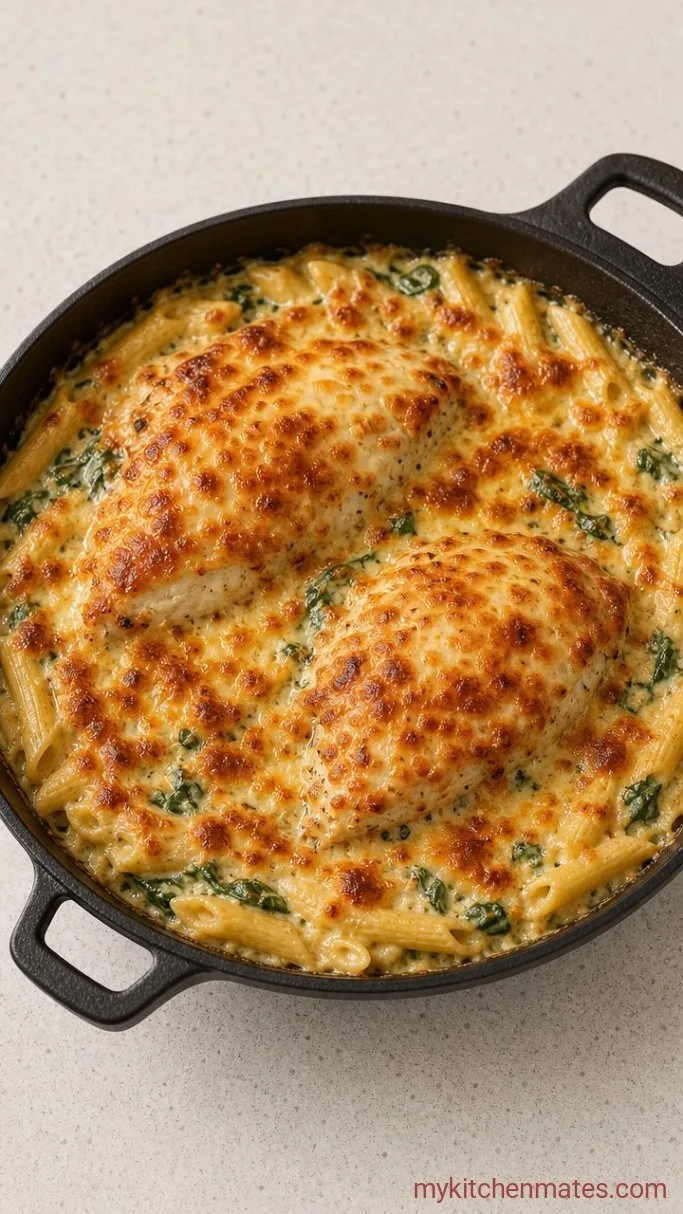 Step 5: Uncover, Top with Mozzarella, and Bake Until Golden