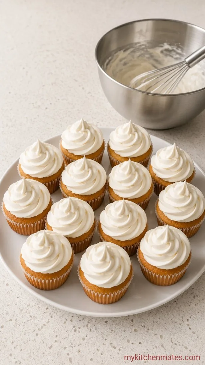 Step 5: Whip and Swirl the Frosting