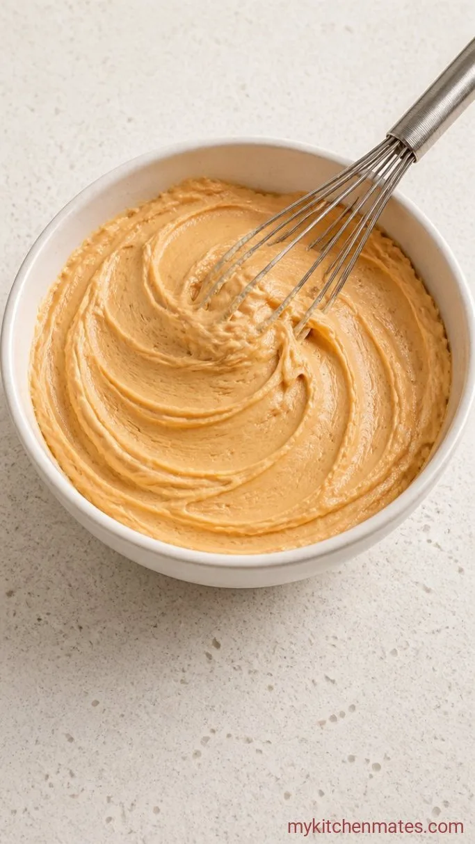 Soft Peanut Butter Sandwich Cookies with Creamy Filling Step 5: Whip the Filling