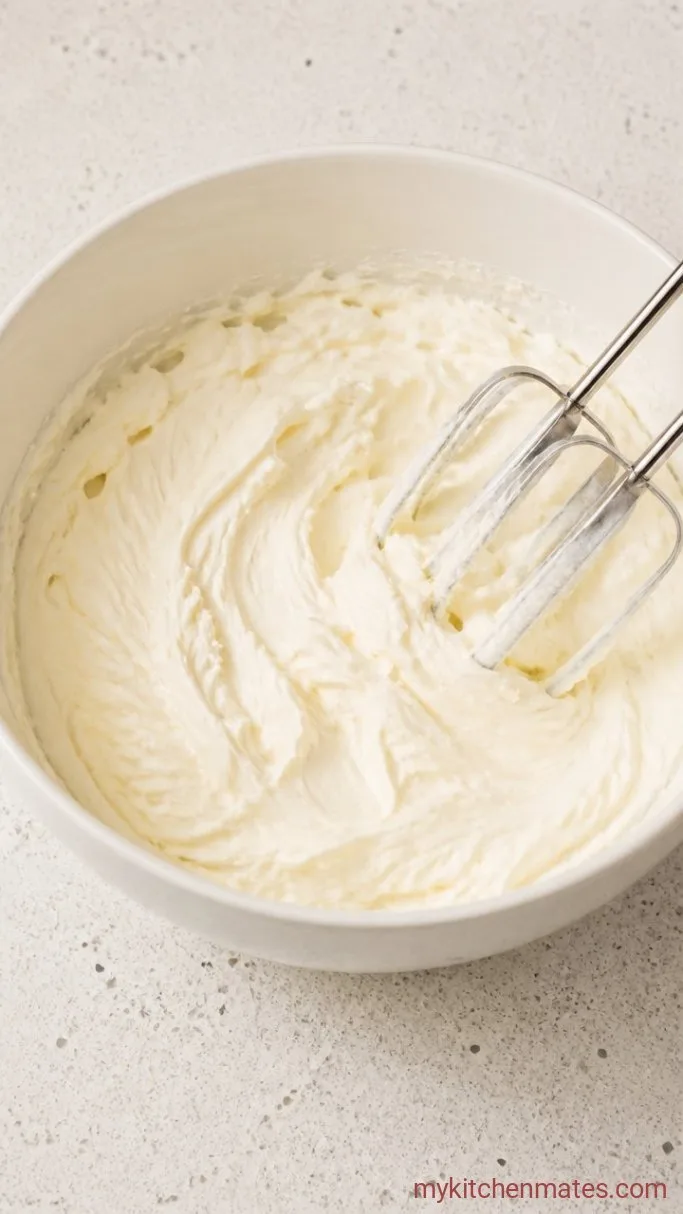 Old Fashioned Coconut Cake Step 5: Whip the Frosting