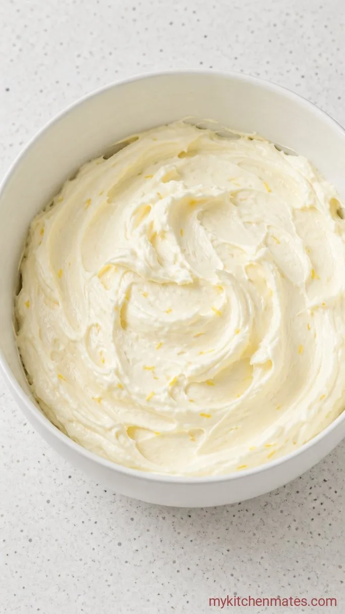 Step 5: Whip the Lemon Cream Cheese Frosting