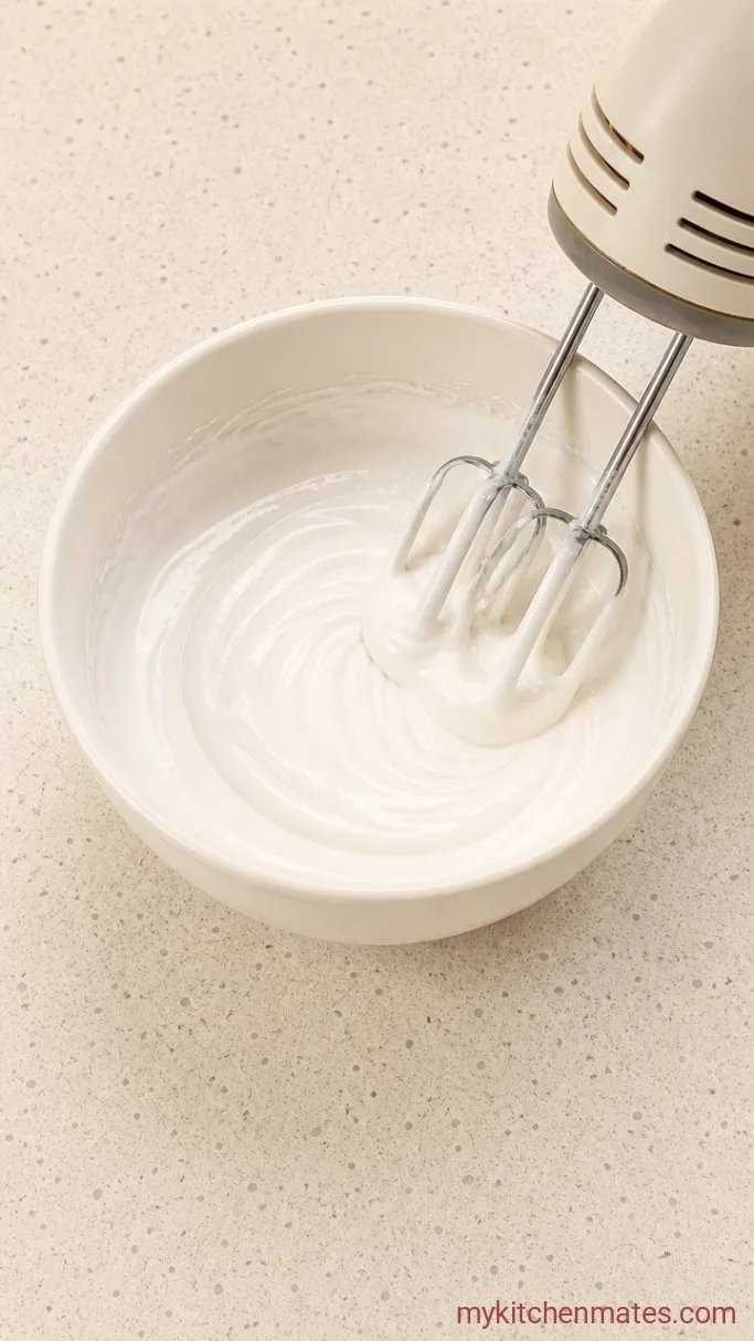 Step 5: Whip the Royal Icing