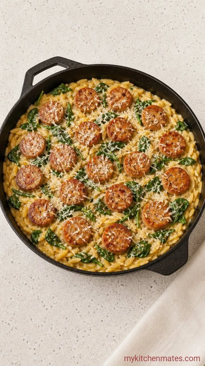 Step 5: Wilt the Spinach and Serve