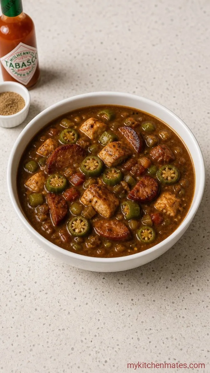 Step 6: Add Okra and Serve