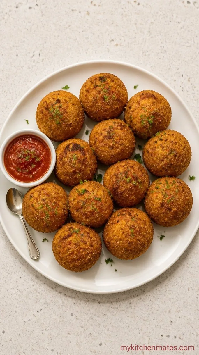 Step 6: Arrange and Serve with Warm Marinara