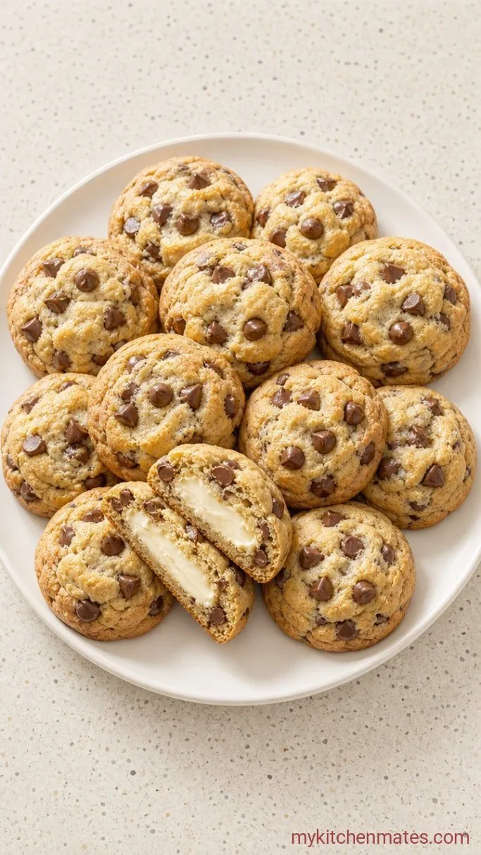Gooey Cheesecake Stuffed Cookies Step 6: Cool and Serve Warm