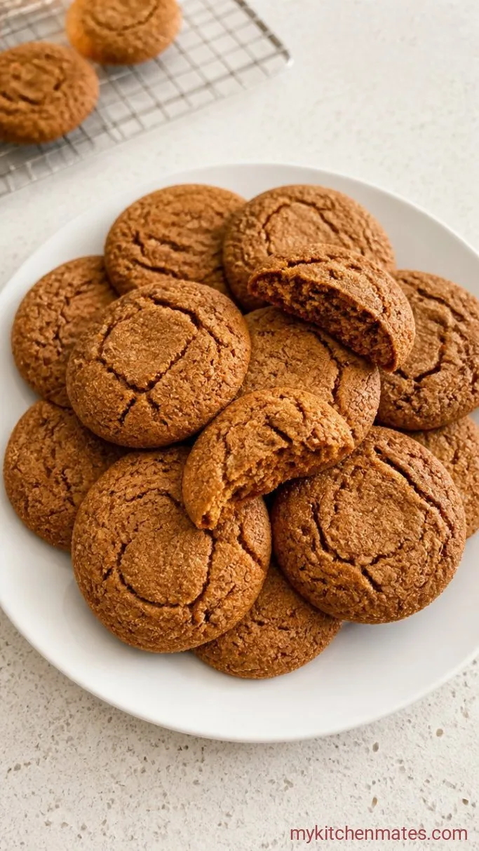 Soft Gingerbread Cookies That Stay Soft for Days Step 6: Cool and Serve