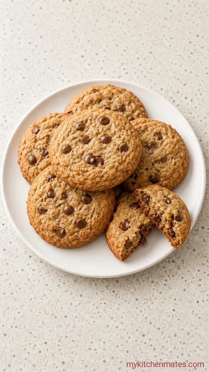 Chewy Oat Flour Chocolate Chip Cookies Step 6: Cool and Serve