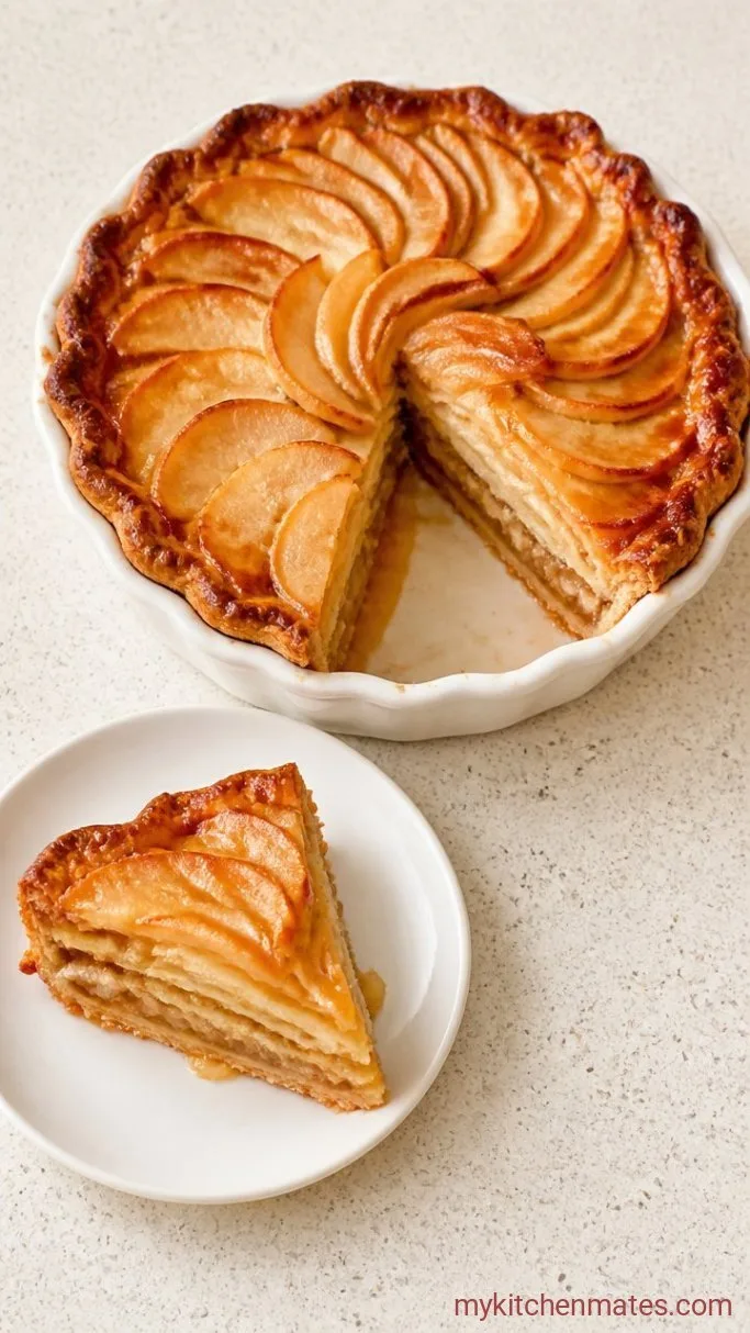 Apple Pear Pie with a Flaky Butter Crust Step 6: Cool and Slice the Pie