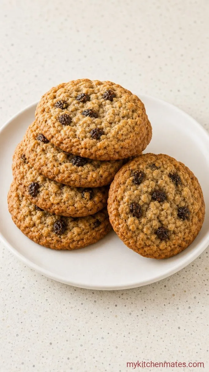 30-Minute Chewy Oatmeal Raisin Cookies Step 6: Cool and Stack