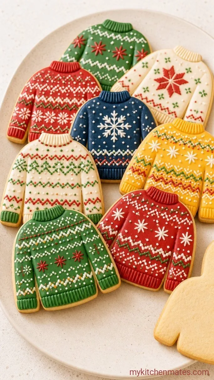Step 6: Decorate the Sweater Cookies