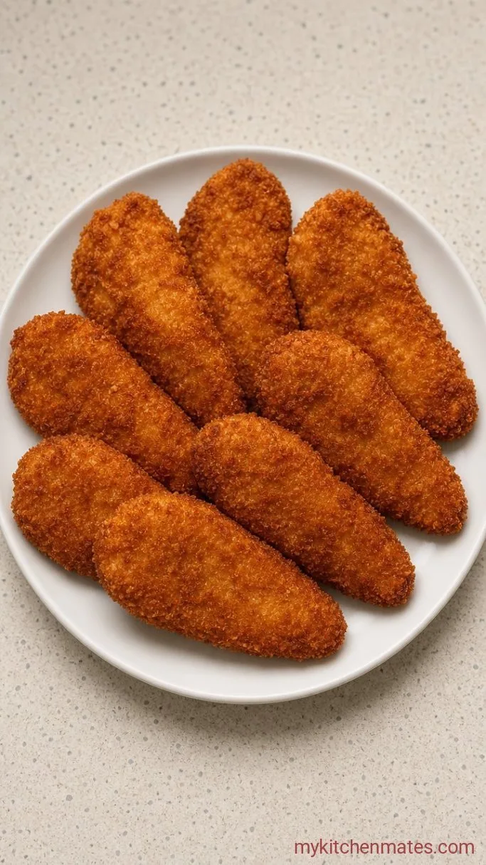 Crispy Panko Fried Chicken in 30 Minutes Step 6: Drain and Serve