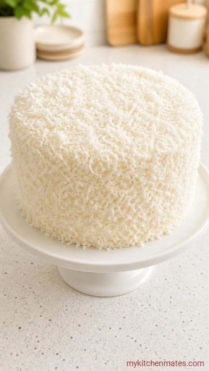 Step 6: Frost and Cover the Cake