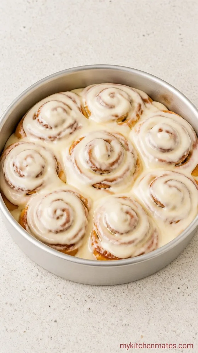Step 6: Frost While Warm