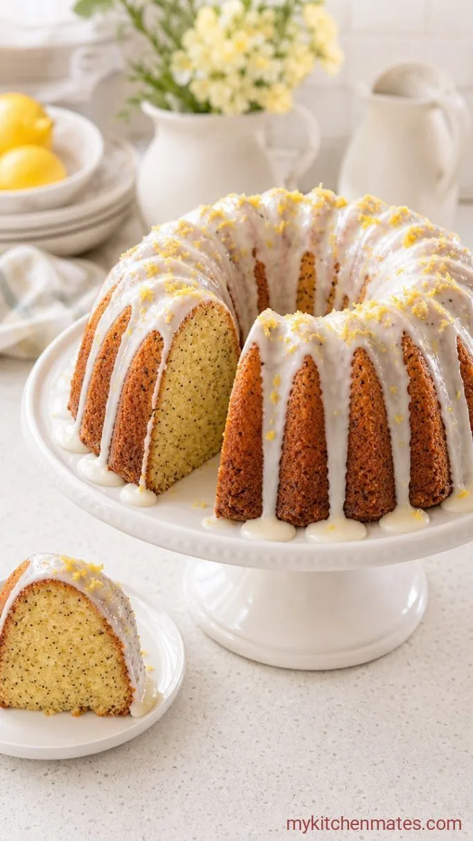 Step 6: Glaze and Slice the Bundt