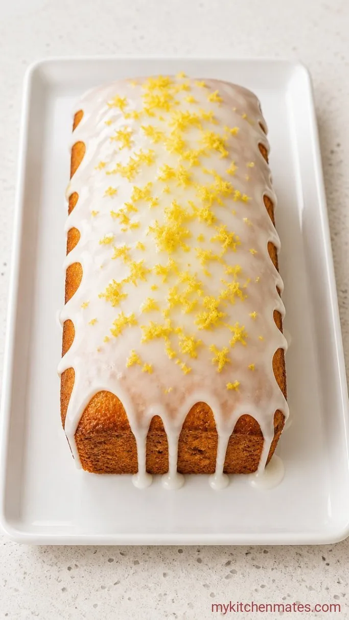 Step 6: Glaze the Pound Cake