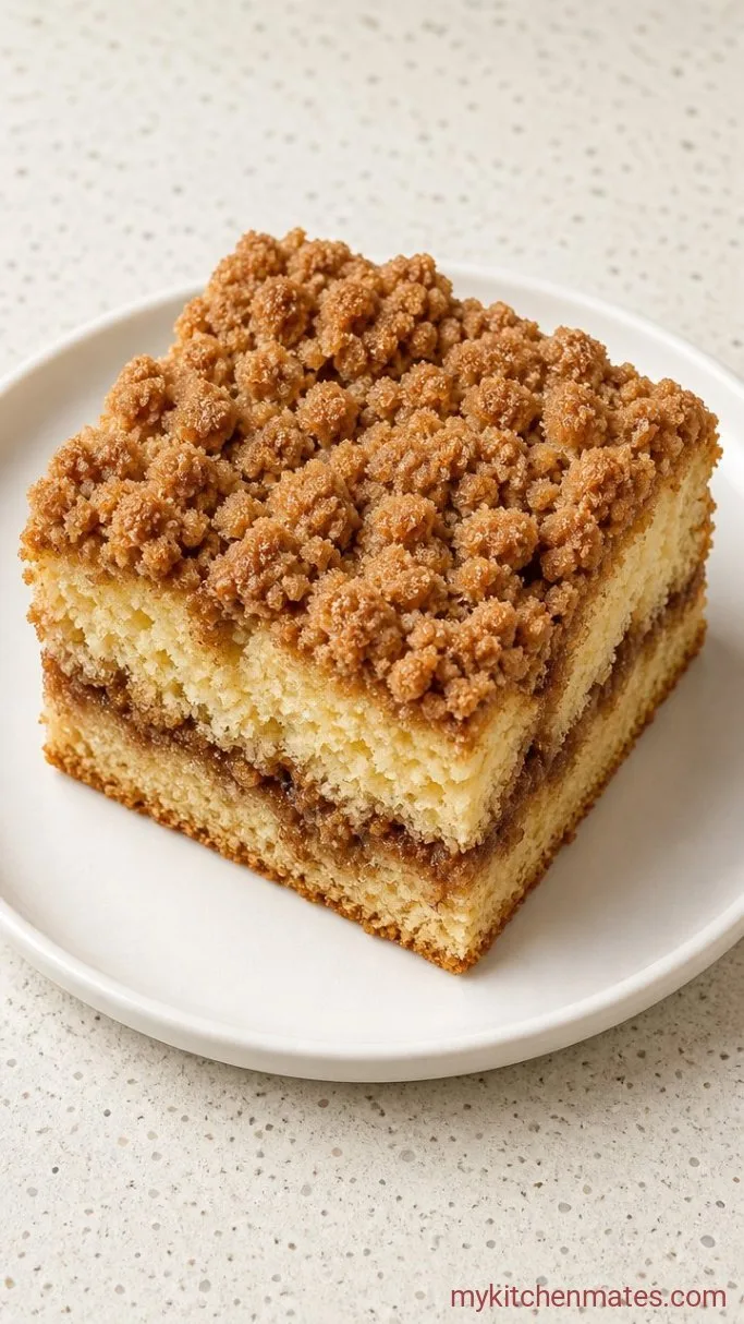 Step 6: Slice and Serve the Coffee Cake