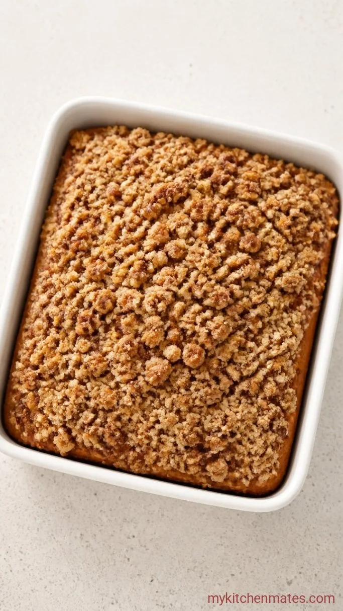 Step 6: Sprinkle with Streusel and Bake