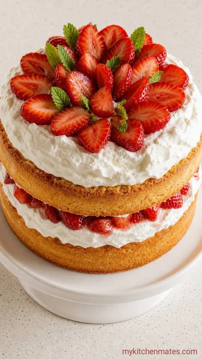 Step 6: Stack and Serve the Cake