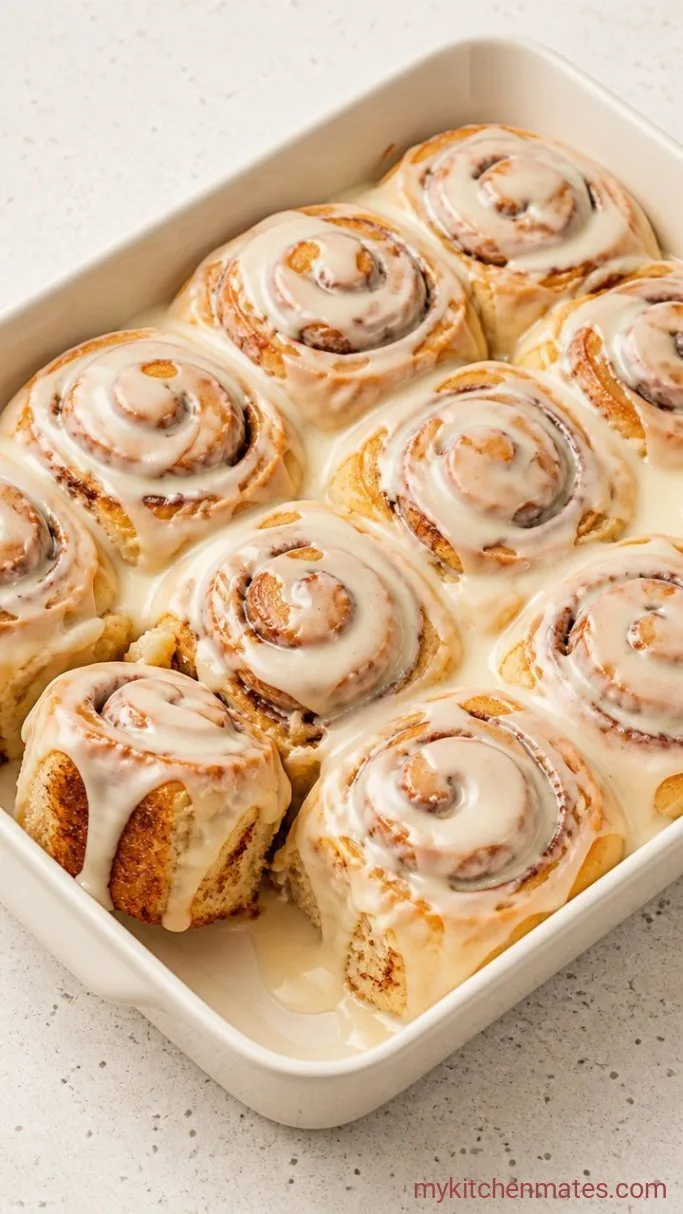 Step 7: Frost and Serve Warm