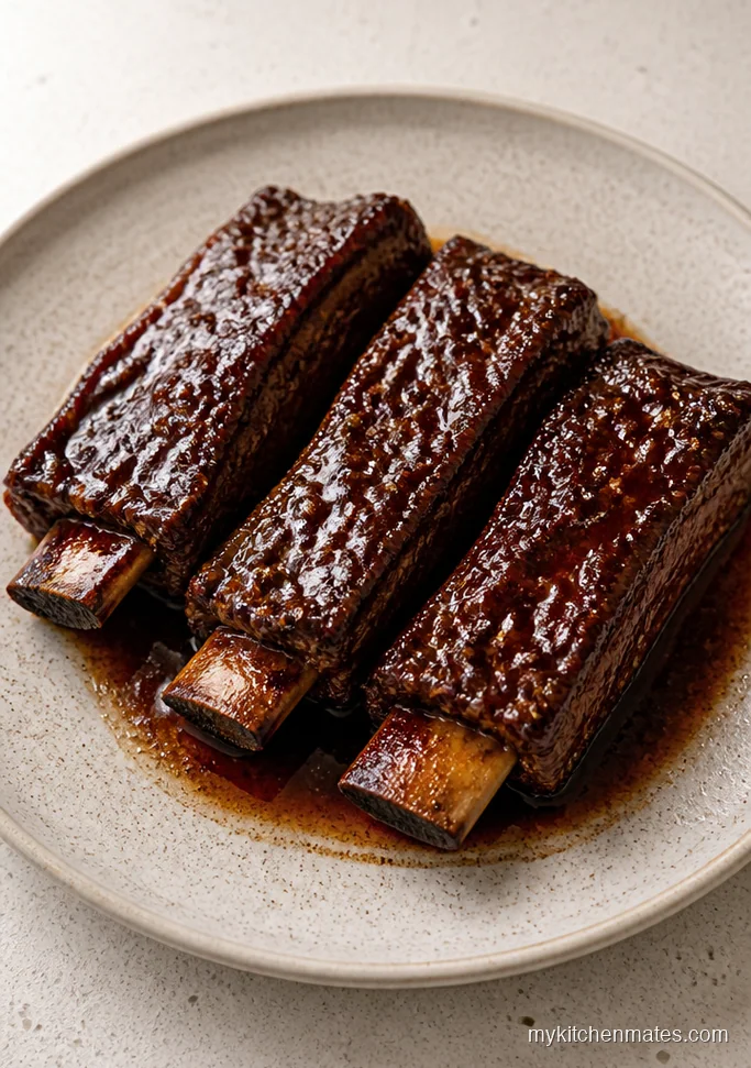 Sticky Soy Ginger Short Ribs