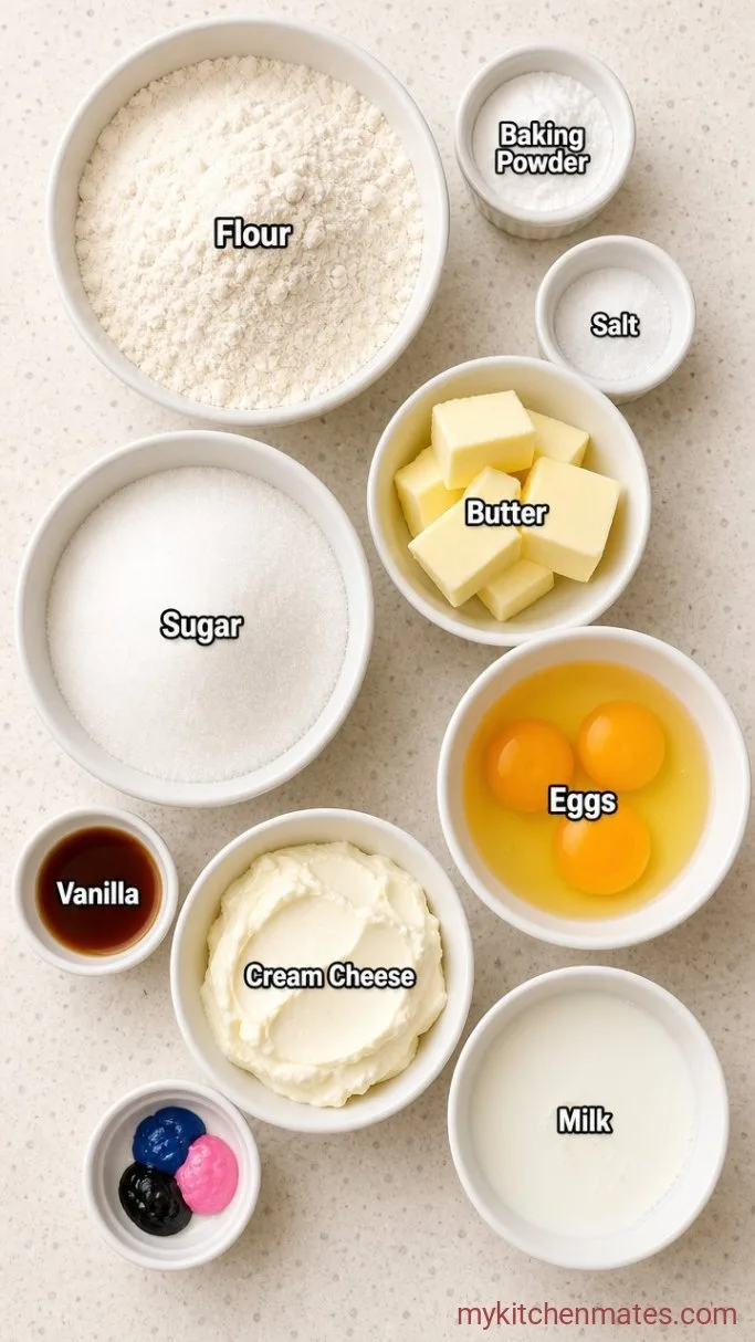 Stitch Birthday Cake Ingredients