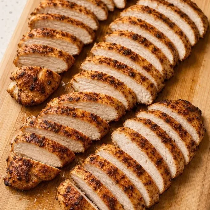 Juicy Stovetop Grilled Chicken with Char Marks Stovetop Grilled Chicken