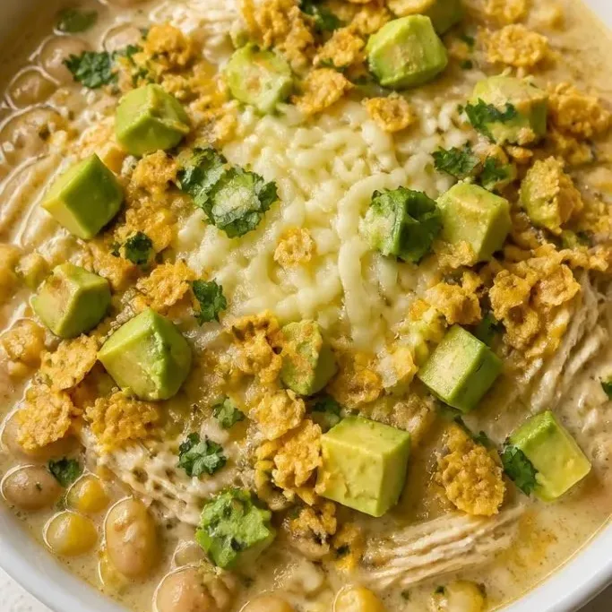 One-Pot Stovetop White Chicken Chili Stovetop White Chicken Chili