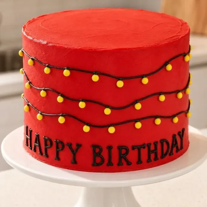 Stranger Things Birthday Cake