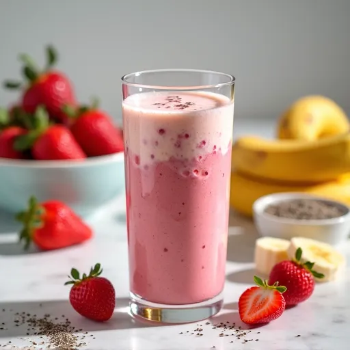 Strawberry Banana Protein Dream